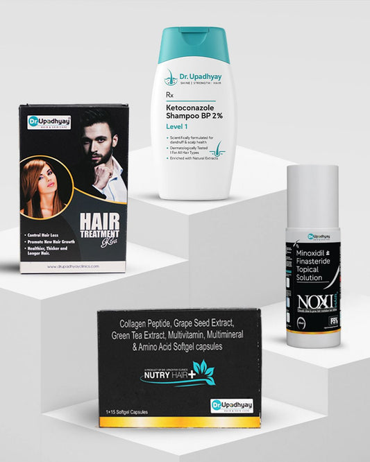 Hair Treatment Kit + Nutry Hair + Noxi Hair + Dandruff Shampo